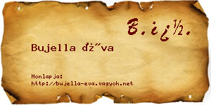 Bujella Éva névjegykártya